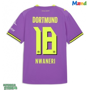 Borussia Dortmund Ethan Nwaneri #18 Replika Tredjetrøje 2026-27 Kortærmet